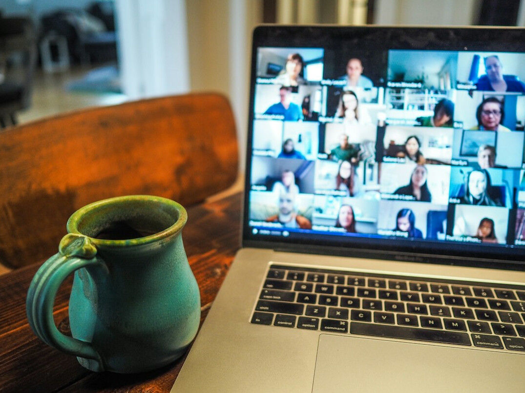 remote team video call